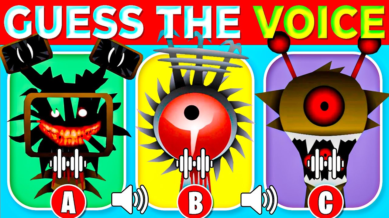 Guess The Sprunki Phase 10🩸By VOICE🔊Fun Bot🤖Clukr⚓️Simon💛