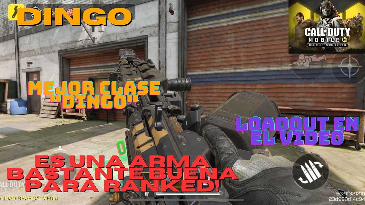 Mejor Clase DINGO en COD MOBILE! Destruye después del Buff de esta temporada! CODM!