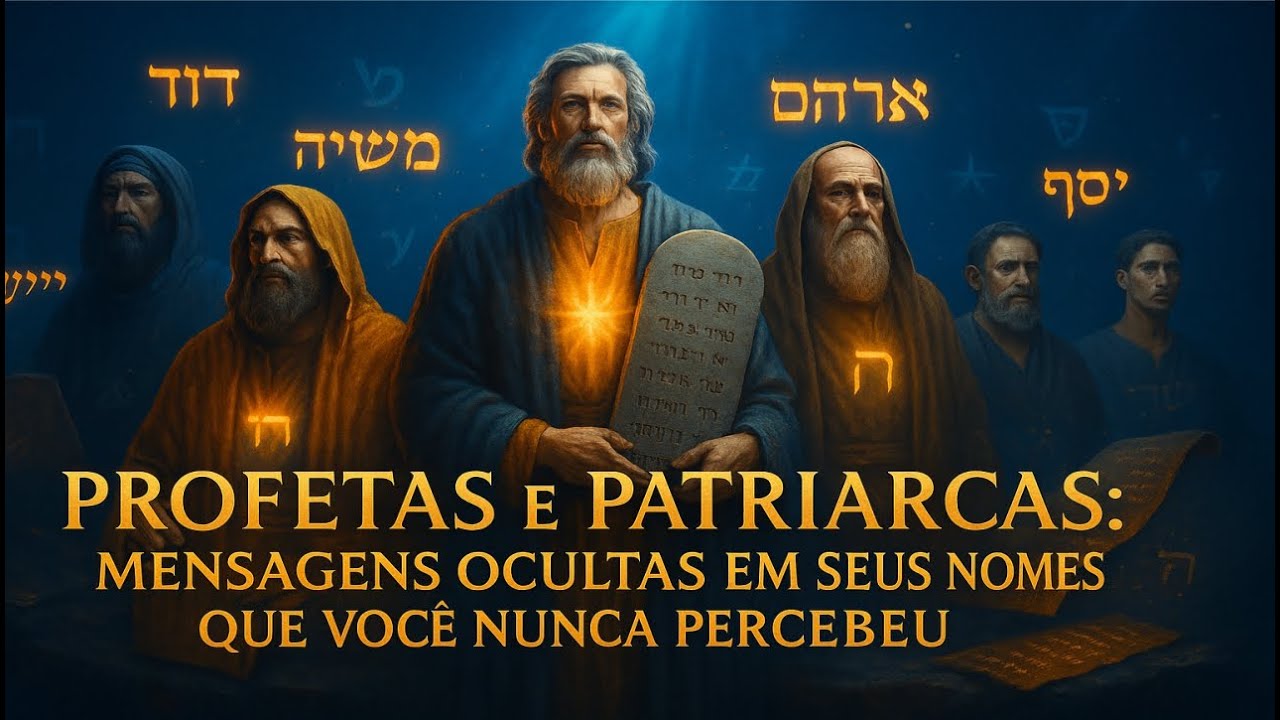 Profetas e Patriarcas Mensagens Ocultas em Seus Nomes que Você Nunca Percebeu!