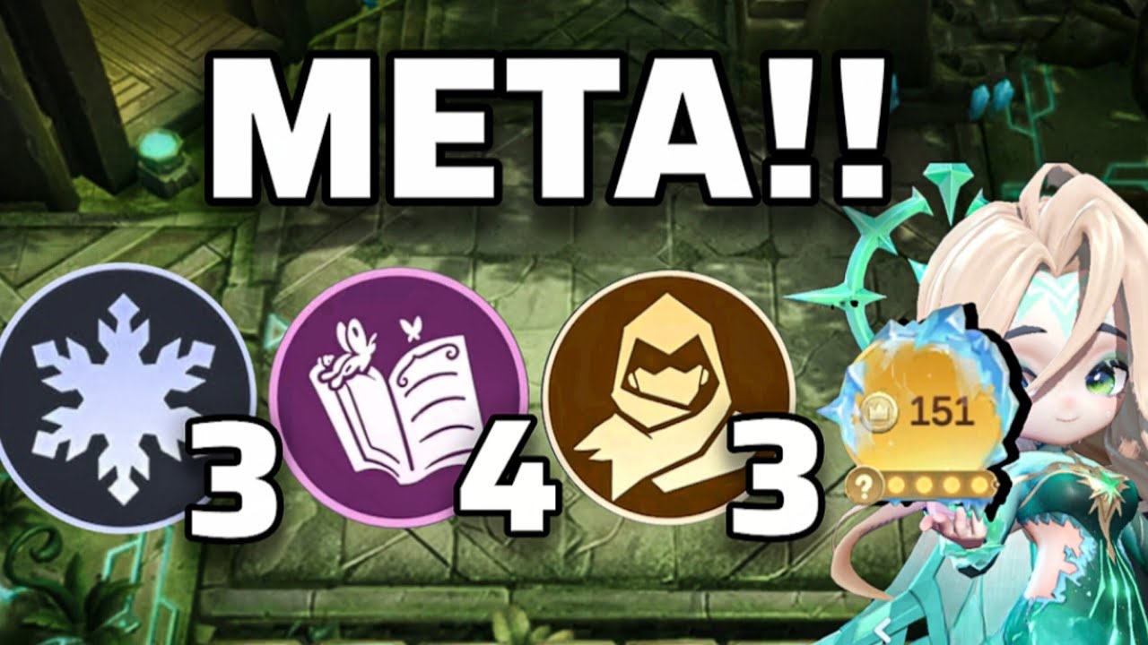 NO NEED 6 SYNERGIES | MAGIC CHESS GO GO META