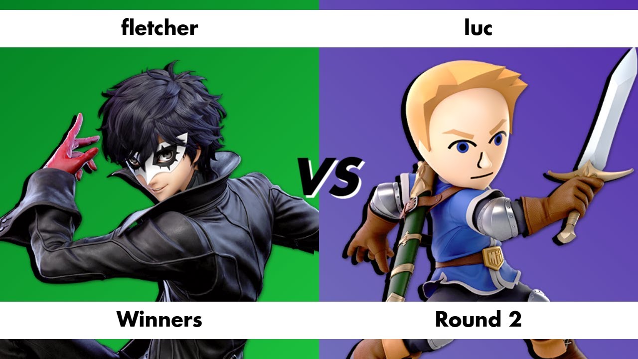 Флетчер (Джокер) против Люка (Меч Мии) - ROK Esports Smash Ultimate 