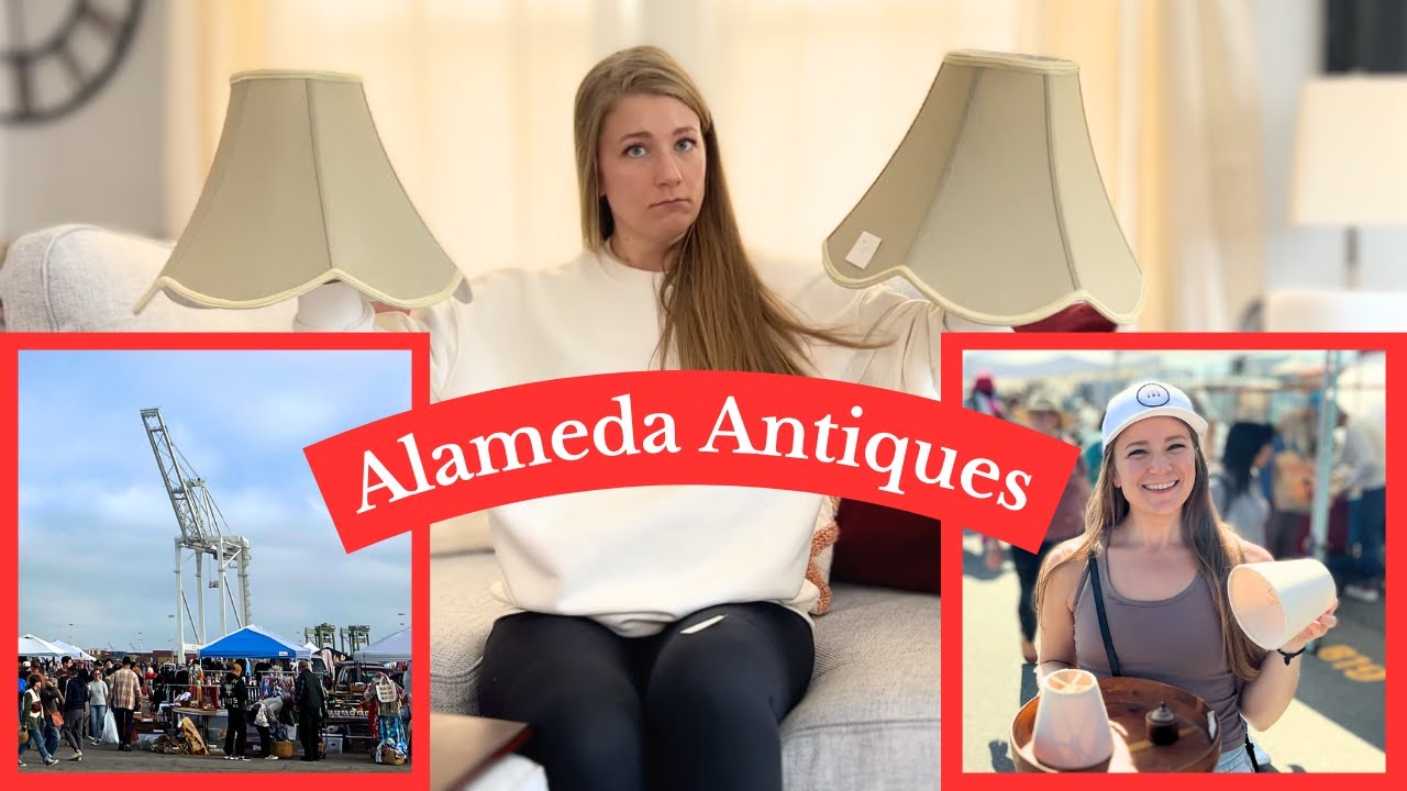 the LAMP haul | Alameda Antiques Fair + a surprise find at Habitat ReStore!