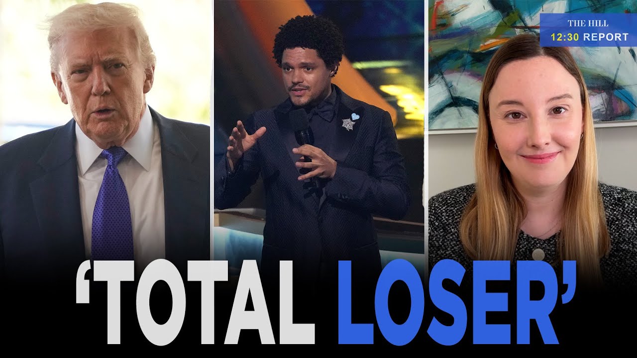 Trump Threatens To Sue Trevor Noah Over 'DEFAMATORY' Epstein Joke At Grammy's | 12:30 Report