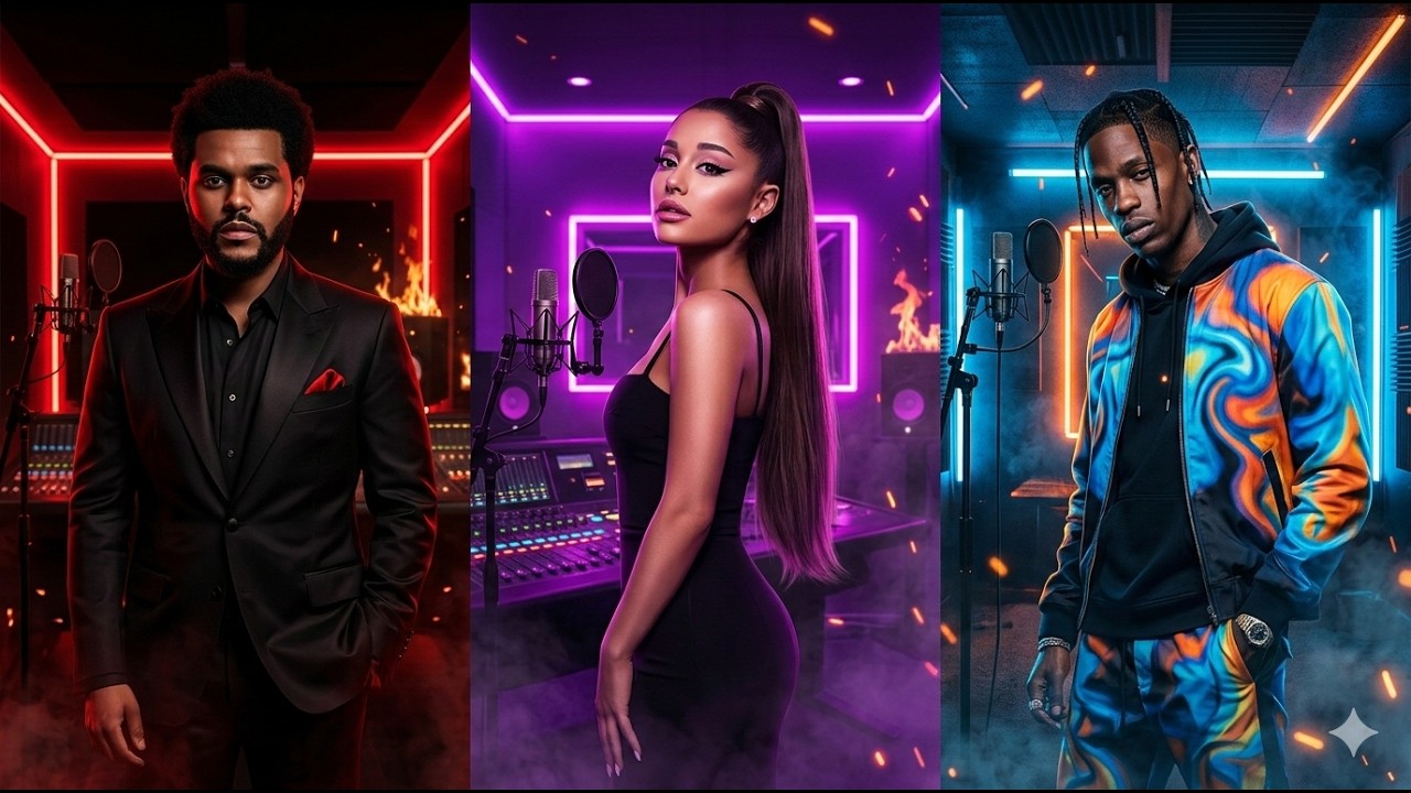 The Weeknd x Ariana Grande x Travis Scott Style   Dangerous Love Dark
