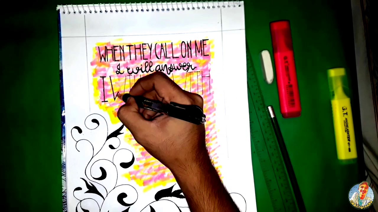 Psalms 91:15 much easier than my 1st vid!