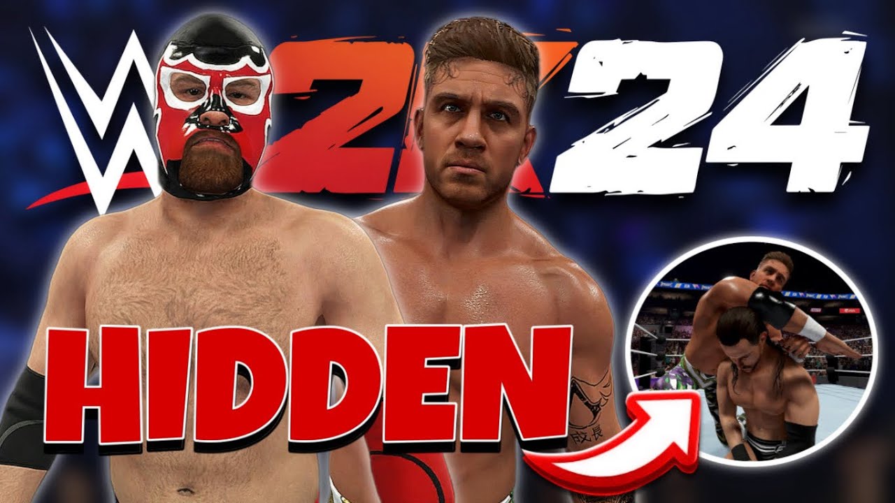 WWE 2K24 NEW Hidden Content + AMAZING Models! (HIDDEN BLADE)