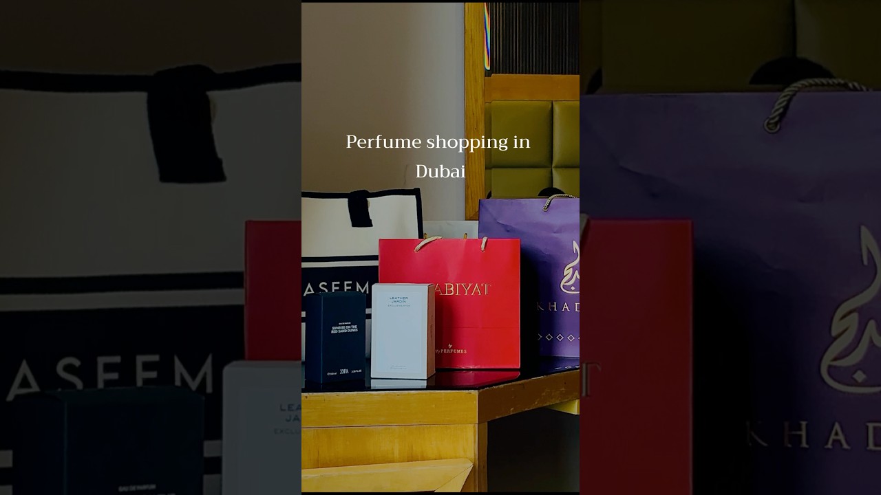 Perfume shopping in Dubai hits different! #perfume #fragrancereview #zara #dubai