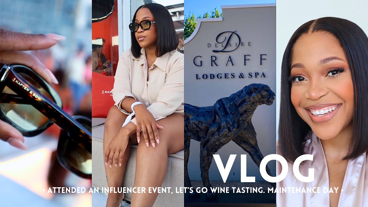 VLOG : Spend a couple days with me | Delaire Graff wine tasting | Back at work | Maintenance day