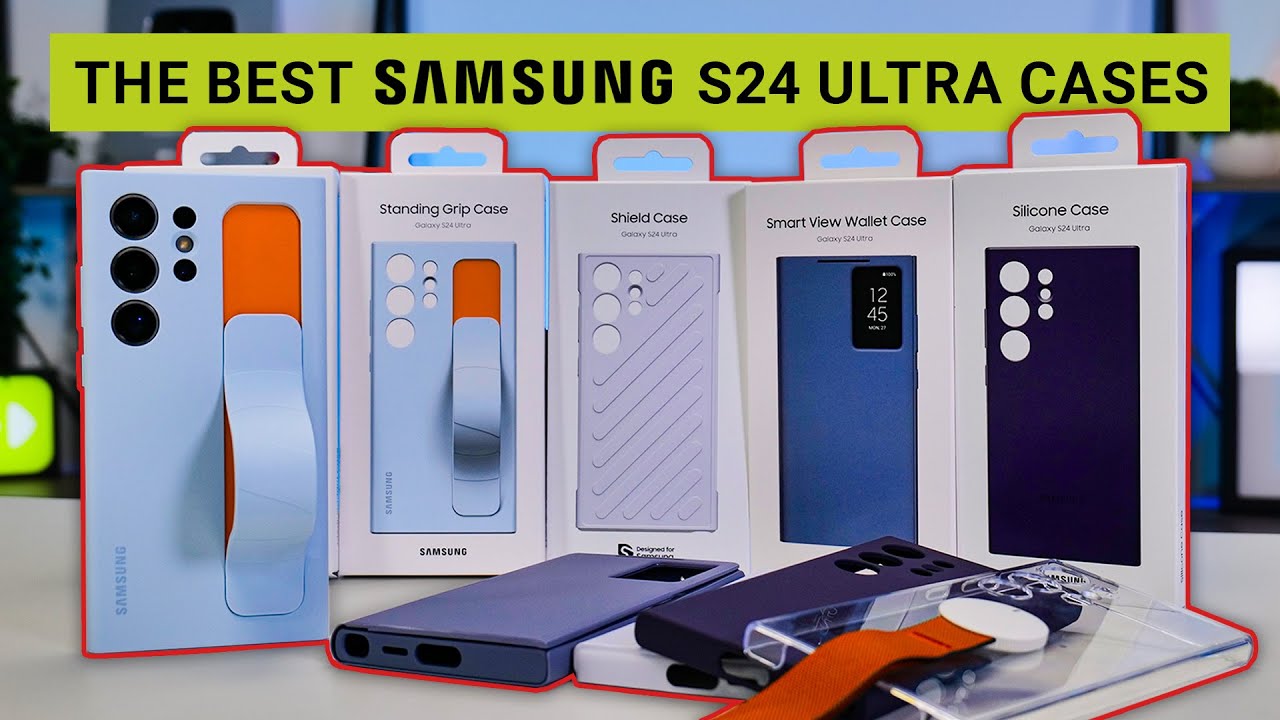The BEST OFFICIAL Samsung Galaxy S24 Ultra CASES! 👀