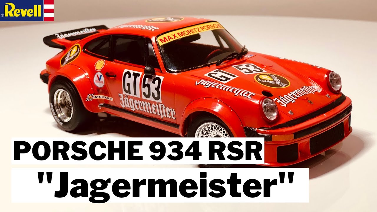 Revell, PORSCHE 934 RSR "Jagermeister",