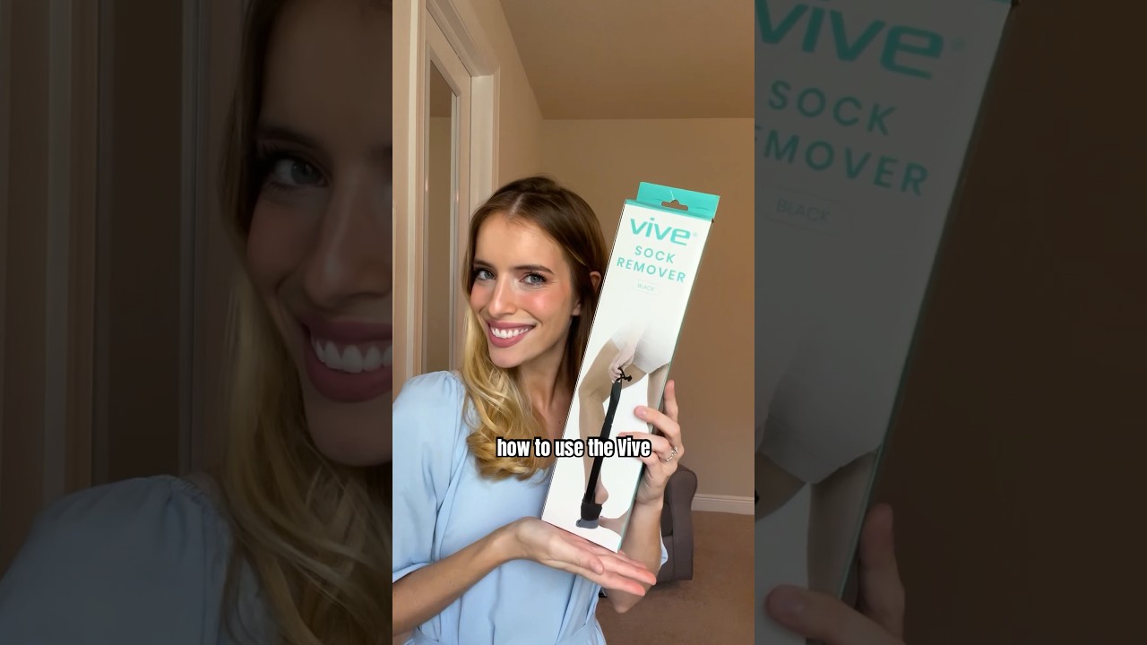 Снимайте носки с лёгкостью 👣 | Средство для снятия носков Vive Health