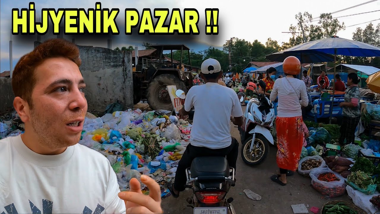 BU NASIL PAZAR !! ÇÖPLÜK HASTALIK HER ŞEY BİR ARADA 🇰🇭