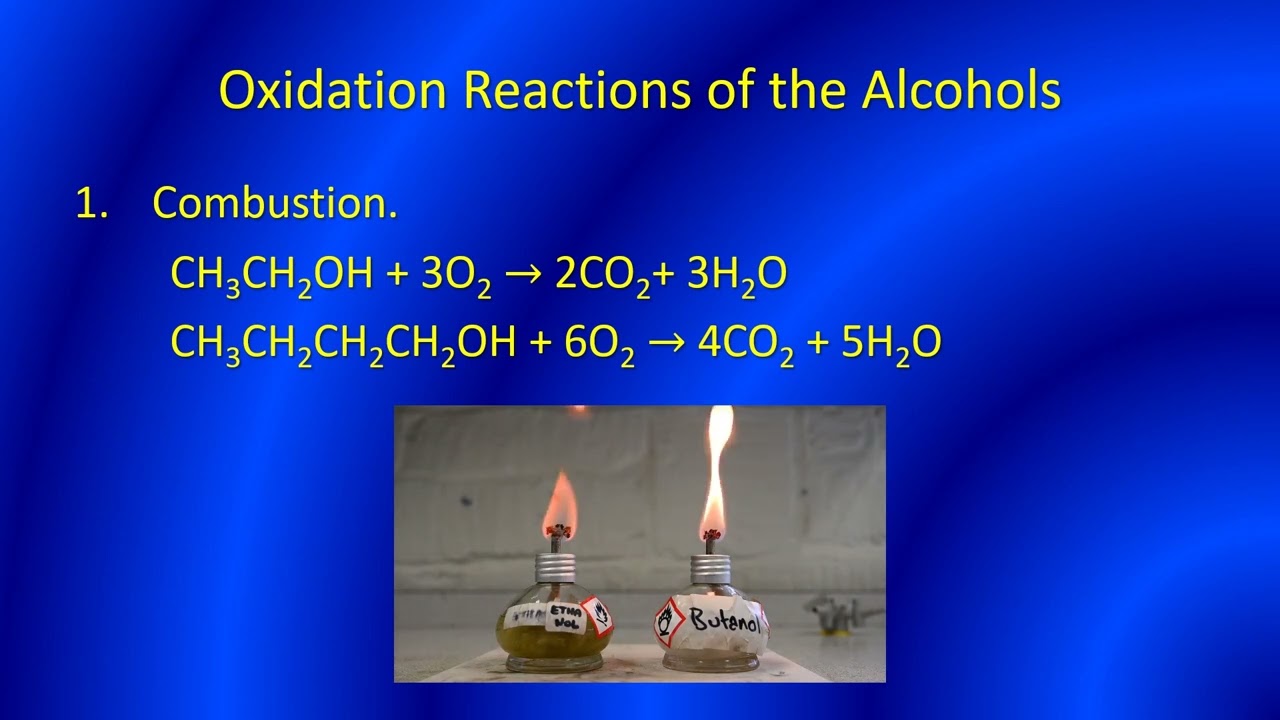 Lesson 5 the alcohols