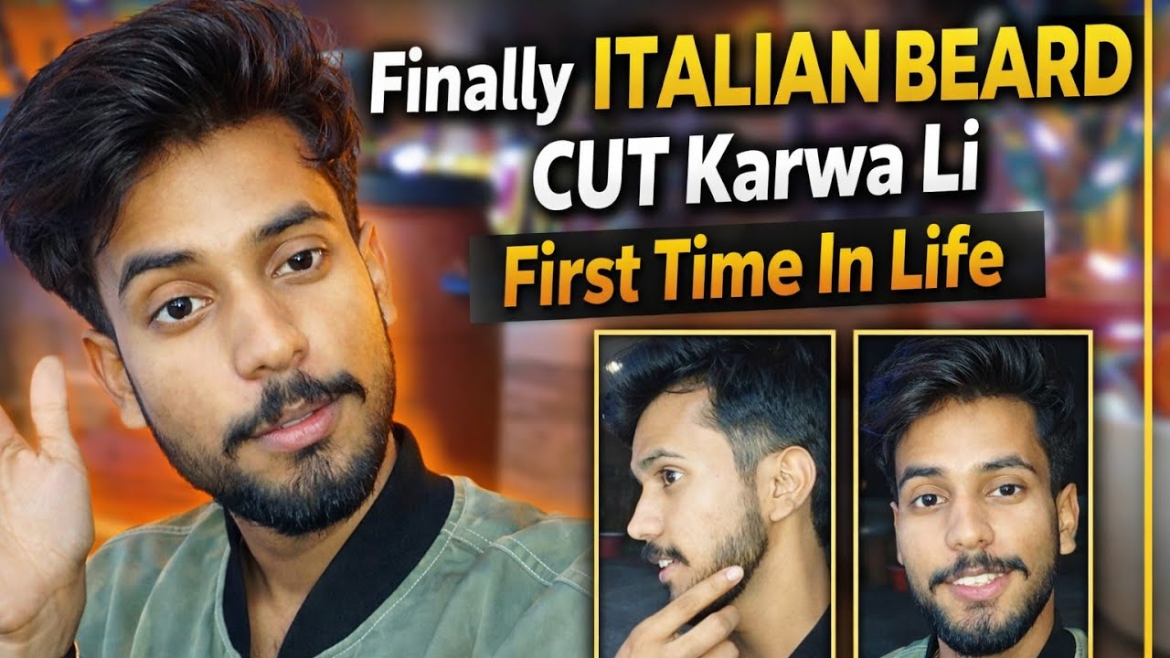 Finally Italian Beard Cut Karwa Li For The First Time In Life 😍 l Brother Wedding Vibes With Family 