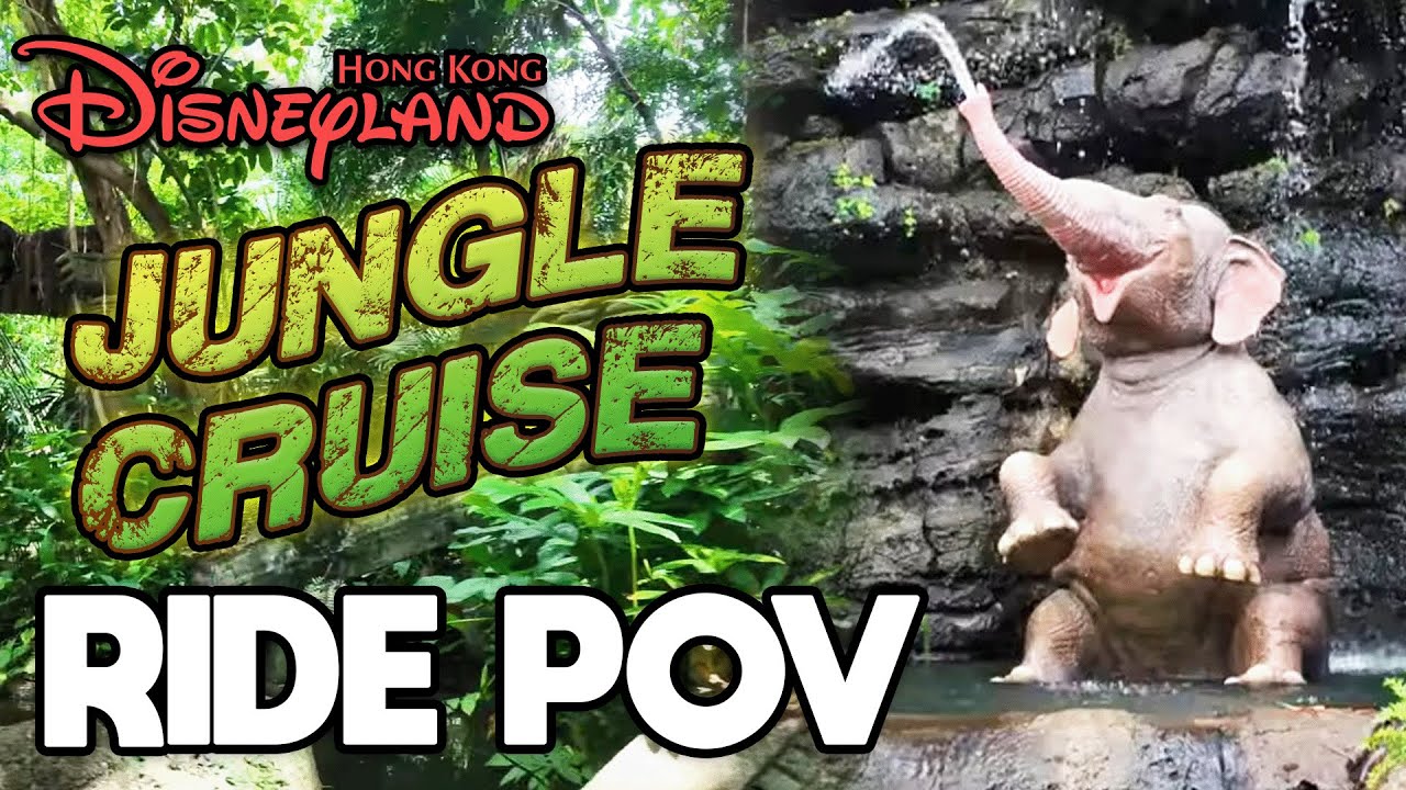Jungle Cruise Ride POV - Hong Kong Disneyland