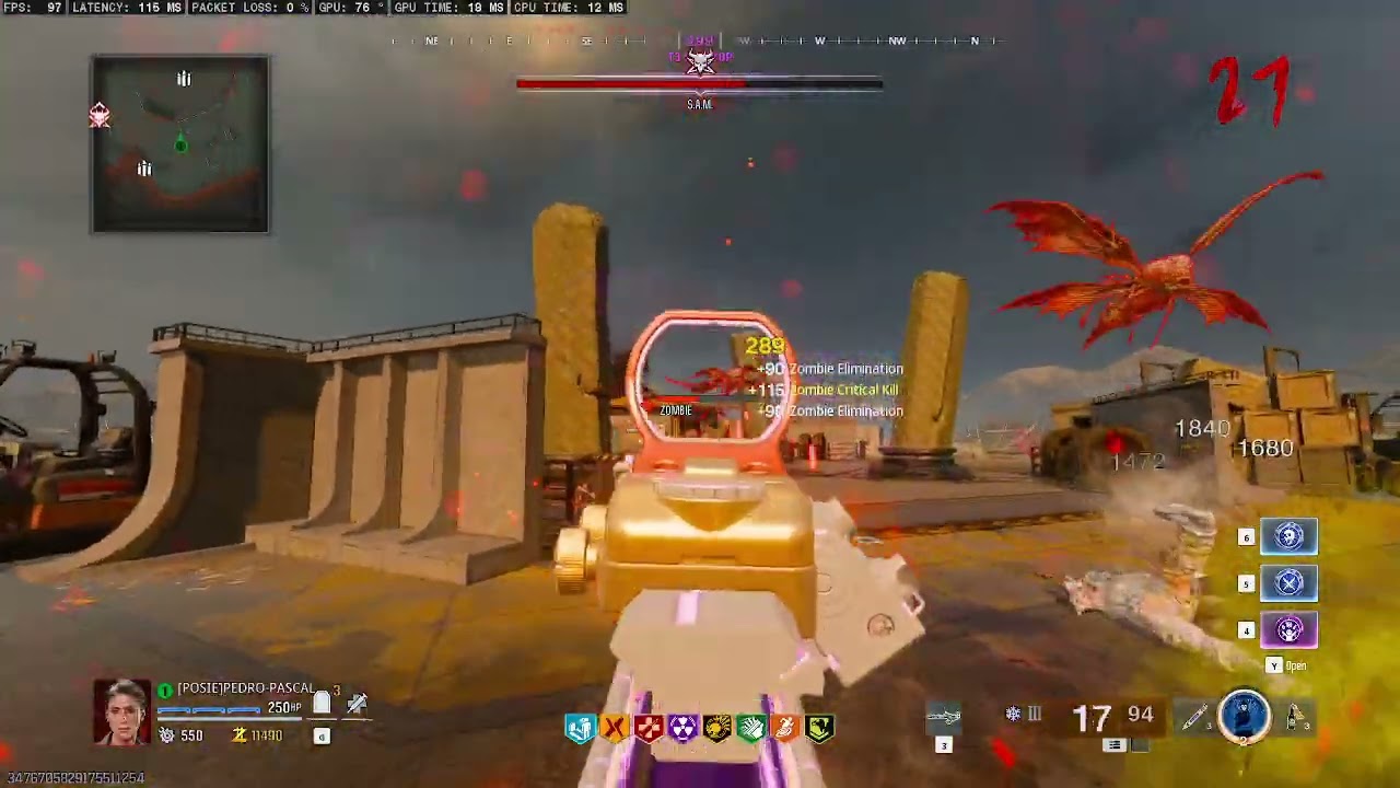 Black Ops 6 Zombies "Reckoning Easter Egg Solo" August 31 2025