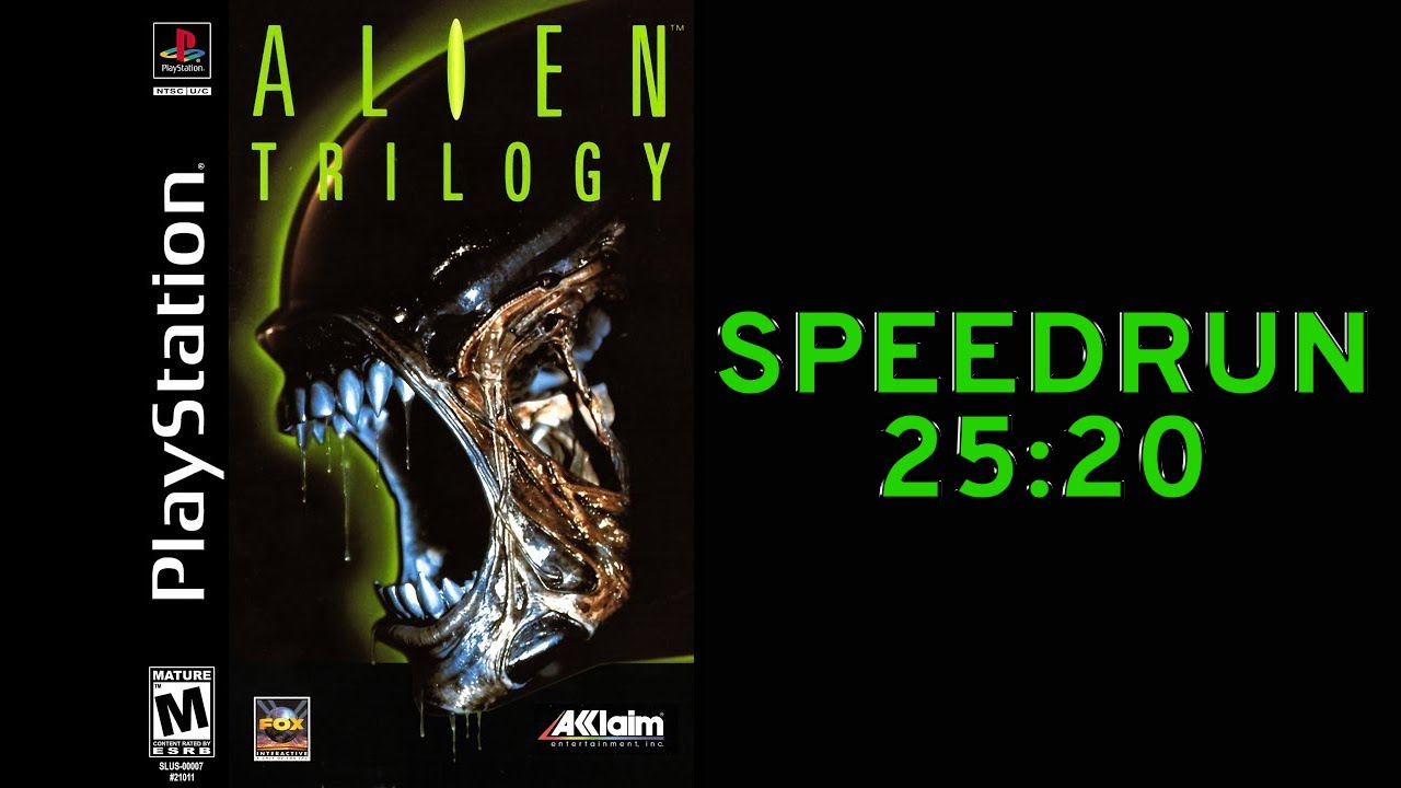 Alien Trilogy Any% Speedrun in 25:20