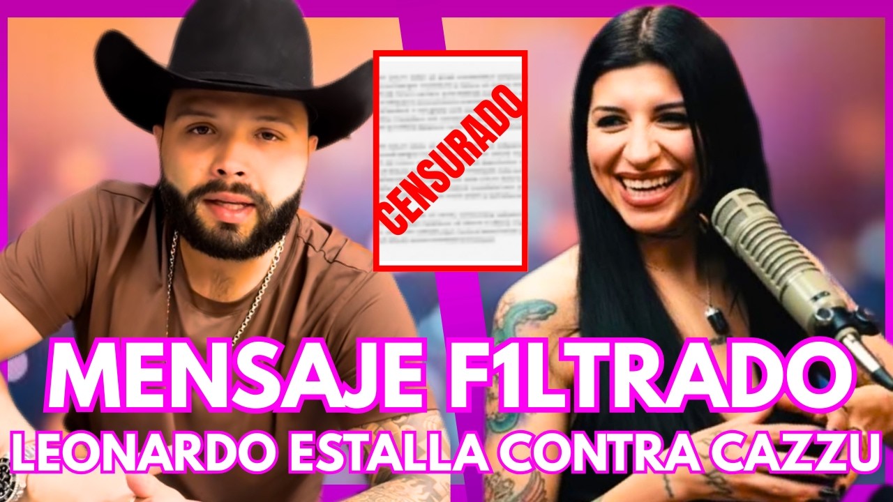 ¡LEONARDO AGUILAR FUERA DE CONTROL! ESTALLA TRAS EL TRIUNFO DE CAZZU EN PREMIO LO NUESTRO 2026