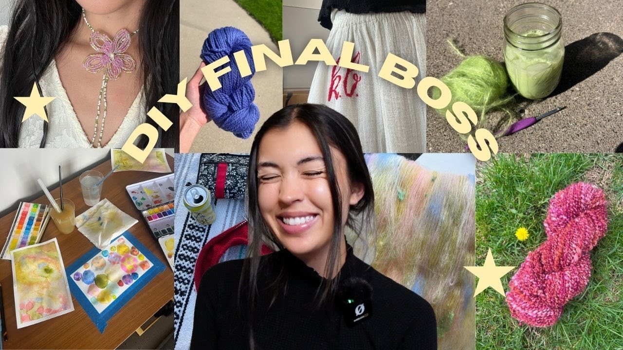 doing a different craft everyday for a week (best week ever??)
