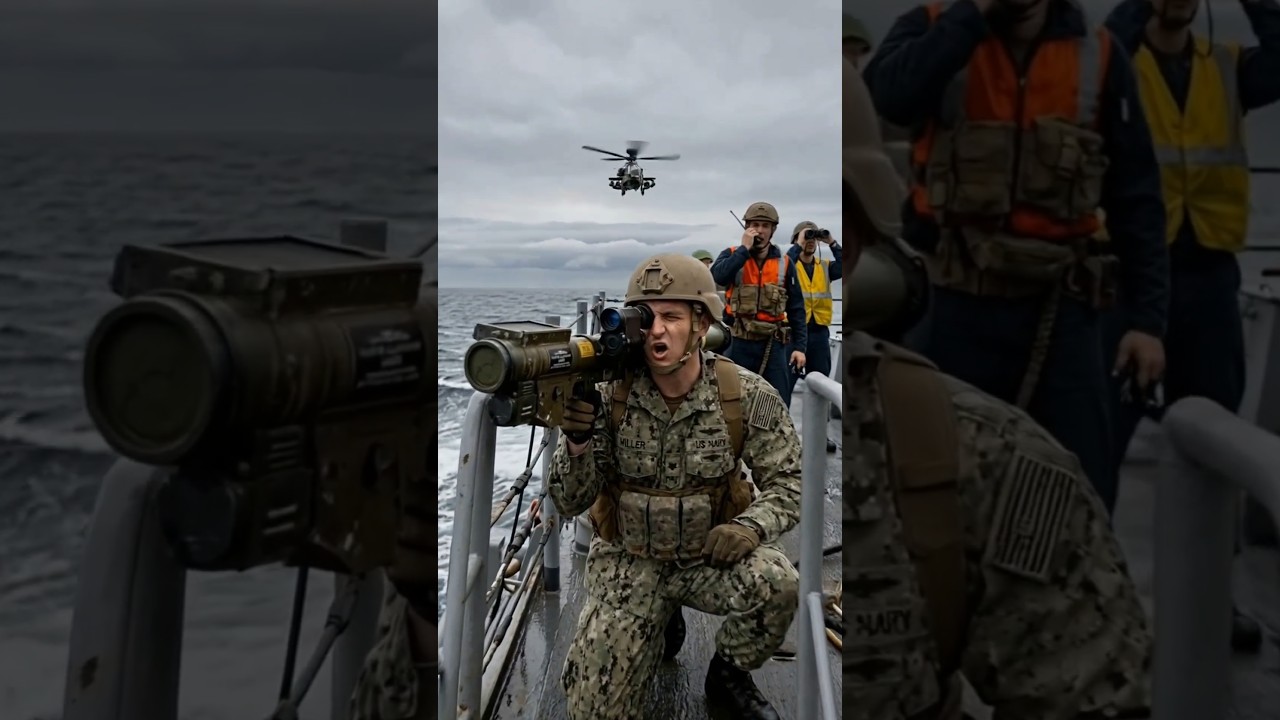 Ирано-израильская война 😱 Современная военно-морская оборона: посмотрите, как ракета &laquo;Стингер&raquo; сб...