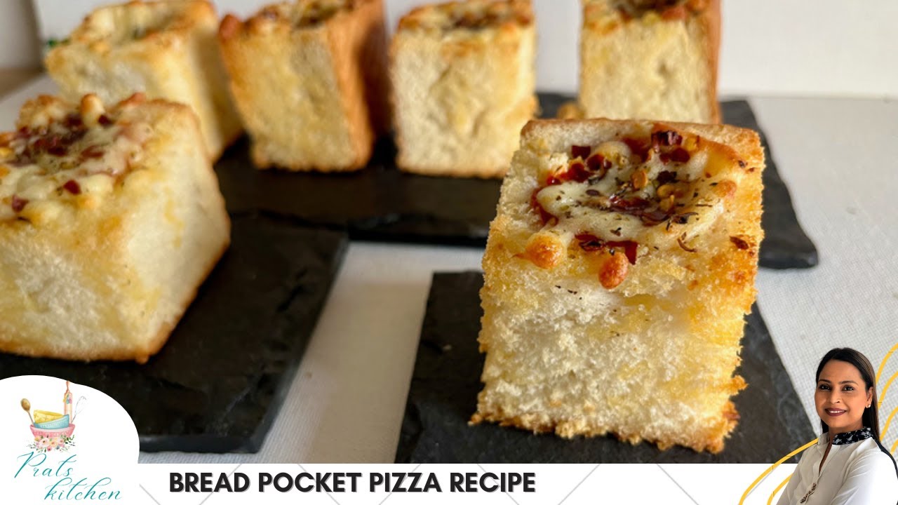 Bread Pocket Pizza Recipe| Pratskitchen