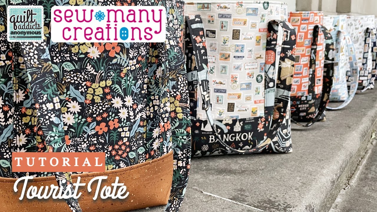 New Rifle Paper Company Tourist Tote kits – and it holds EVERYTHING!