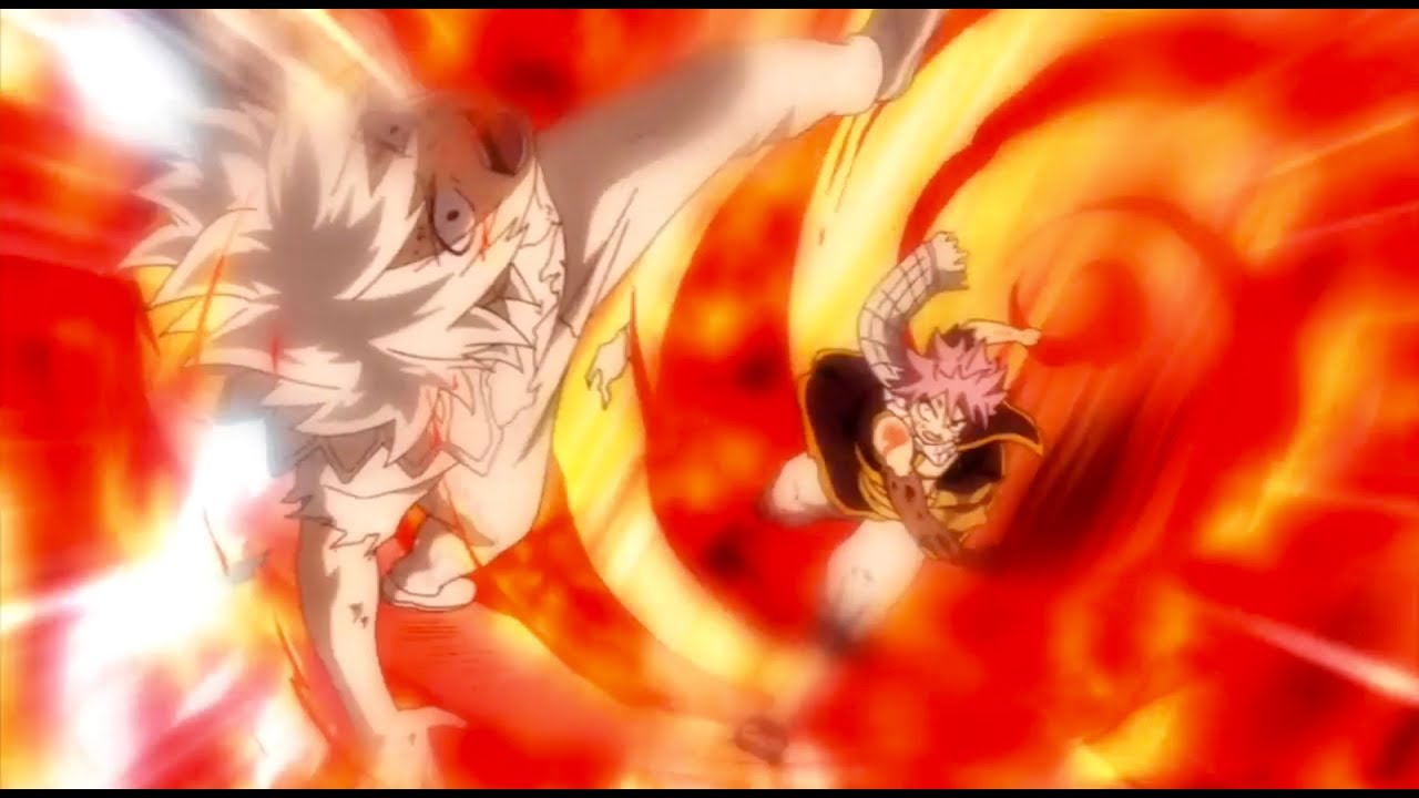 Fairy Tail Natsu Defeats Zeref + Acnologia Death English Sub