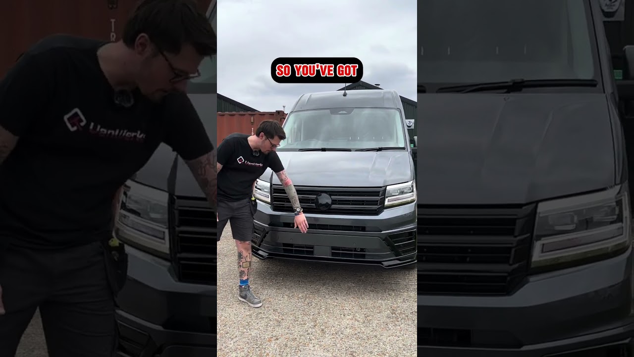 VW Crafter Build exterior styling