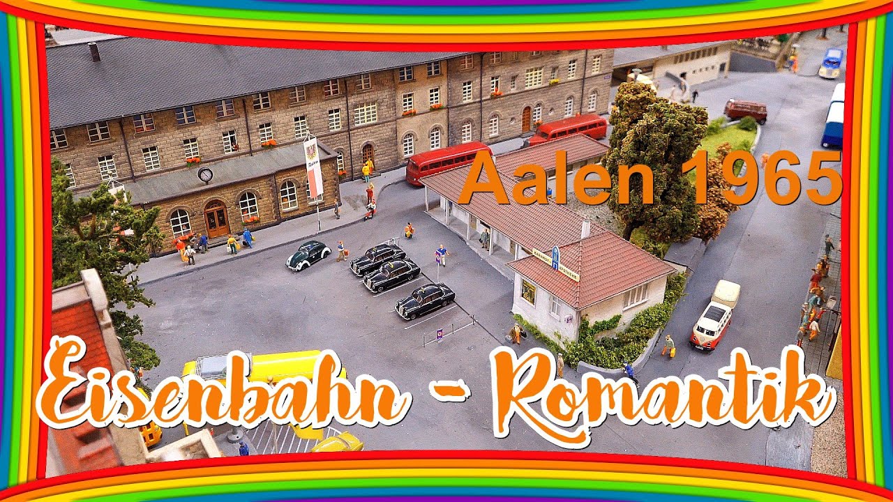 Eisenbahn - Romantik (so sah es in Aalen 1965 aus)