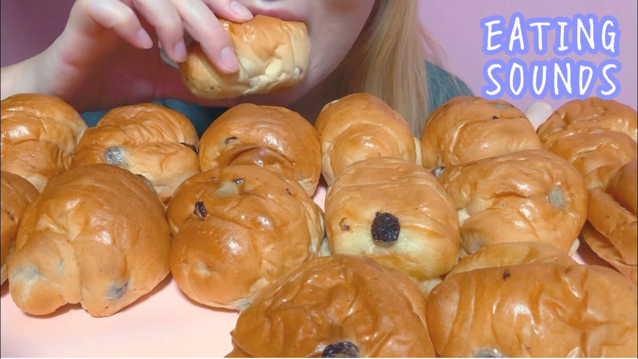 《Eating sounds/咀嚼音》ネオバターロールレーズン!