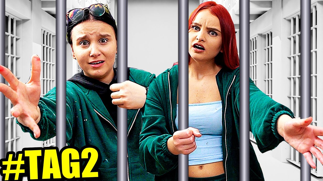 WER ZULETZT das GEFÄNGNIS verlässt 😳  gewinnt 100 Euro ! (Challenge) - Celina