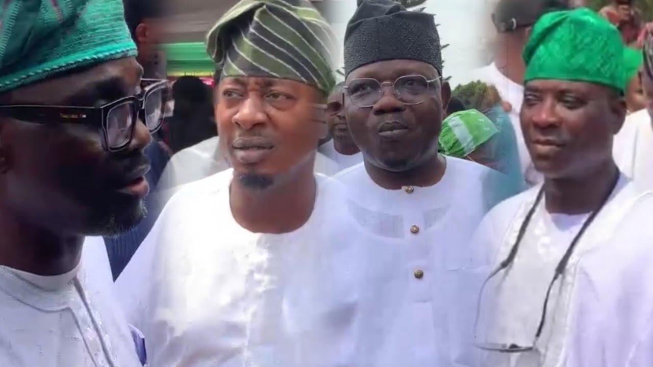 TAIYE CURRENCY, PASUMA & SEFIU ALAO ARRIVES TOGETHER @WASIU AYINDE MOTHER 7DAYS FIDAU PRAYER
