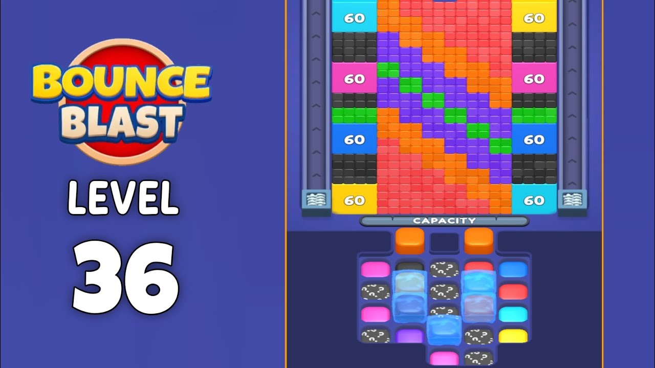 Bounce Blast level 36 solution