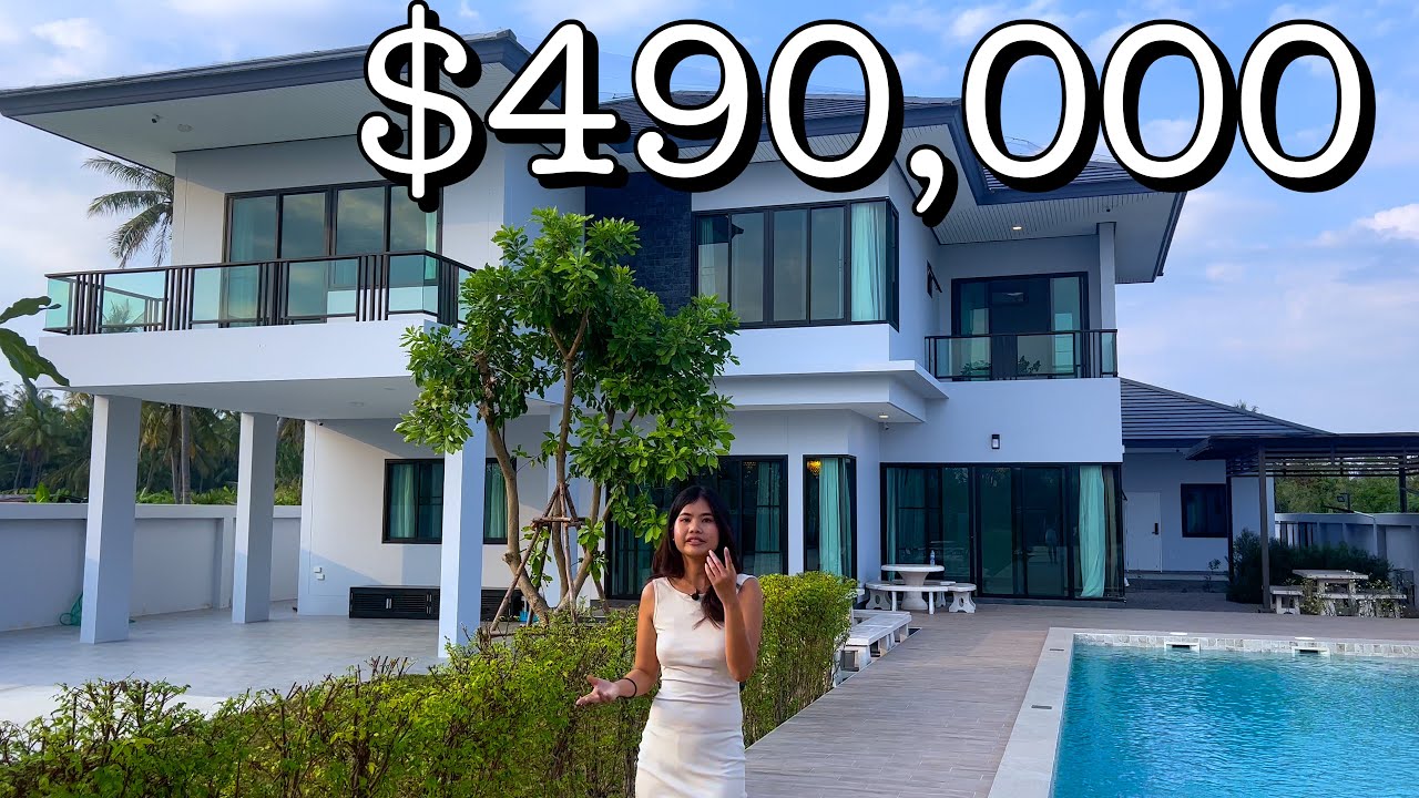 16,900,000 THB ($490,000) Pool Mansion for Sale in Hua Hin, Thailand