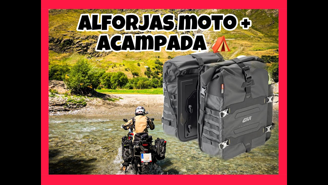 ALFORJAS GIVI GRT 709 ( ACAMPADA ⛺️)