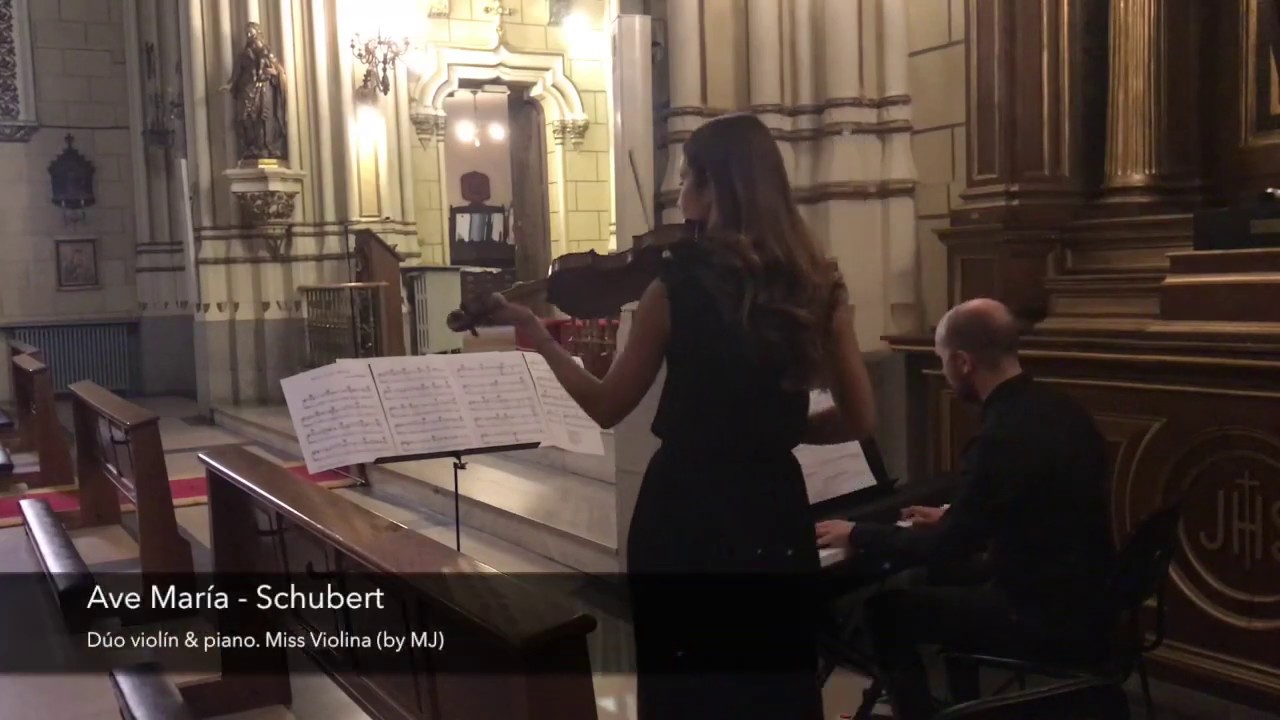 AVE MARÍA - Schubert | violin & piano |  Miss Violina (by MJ)