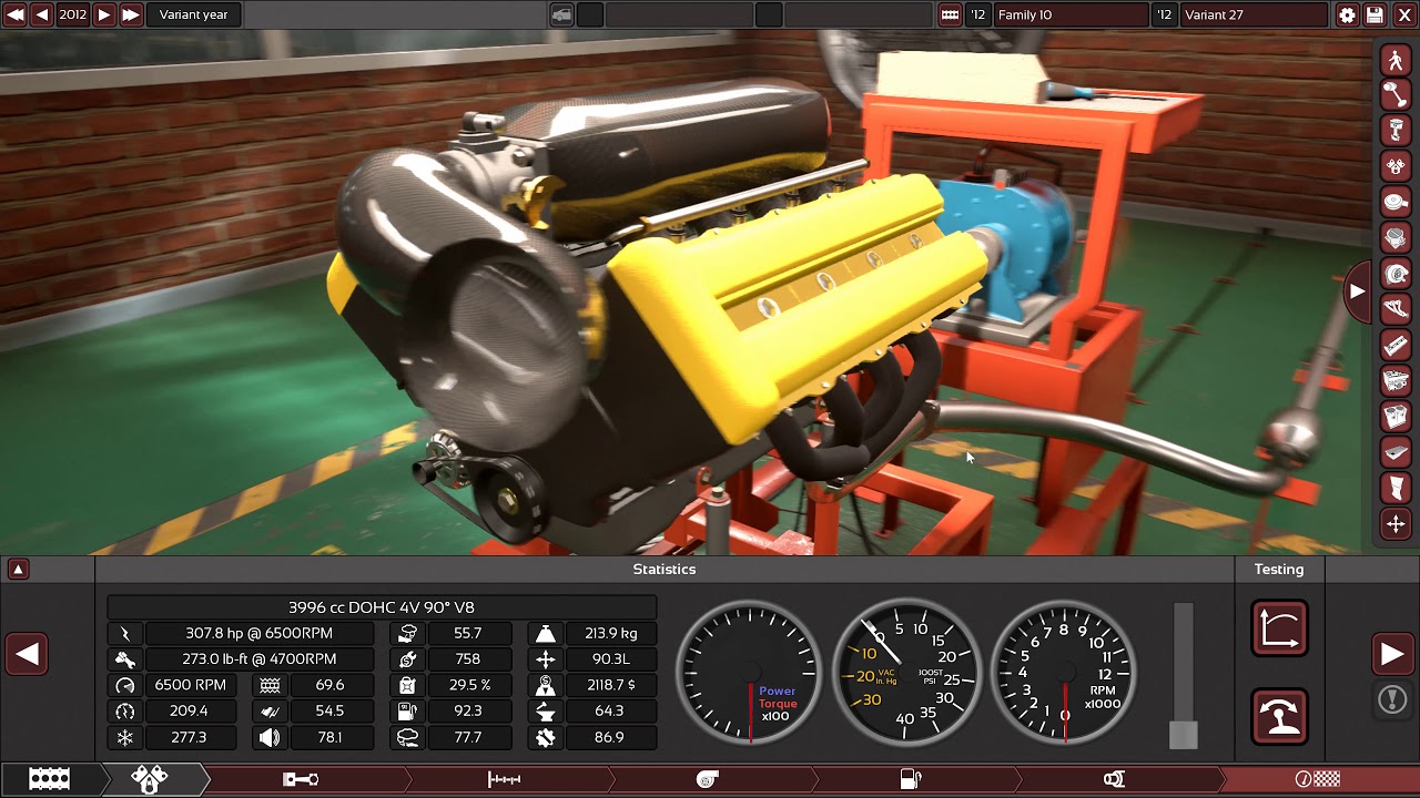 Crossplane VS Flatplane V8 Sound in Automation Game in 4K.