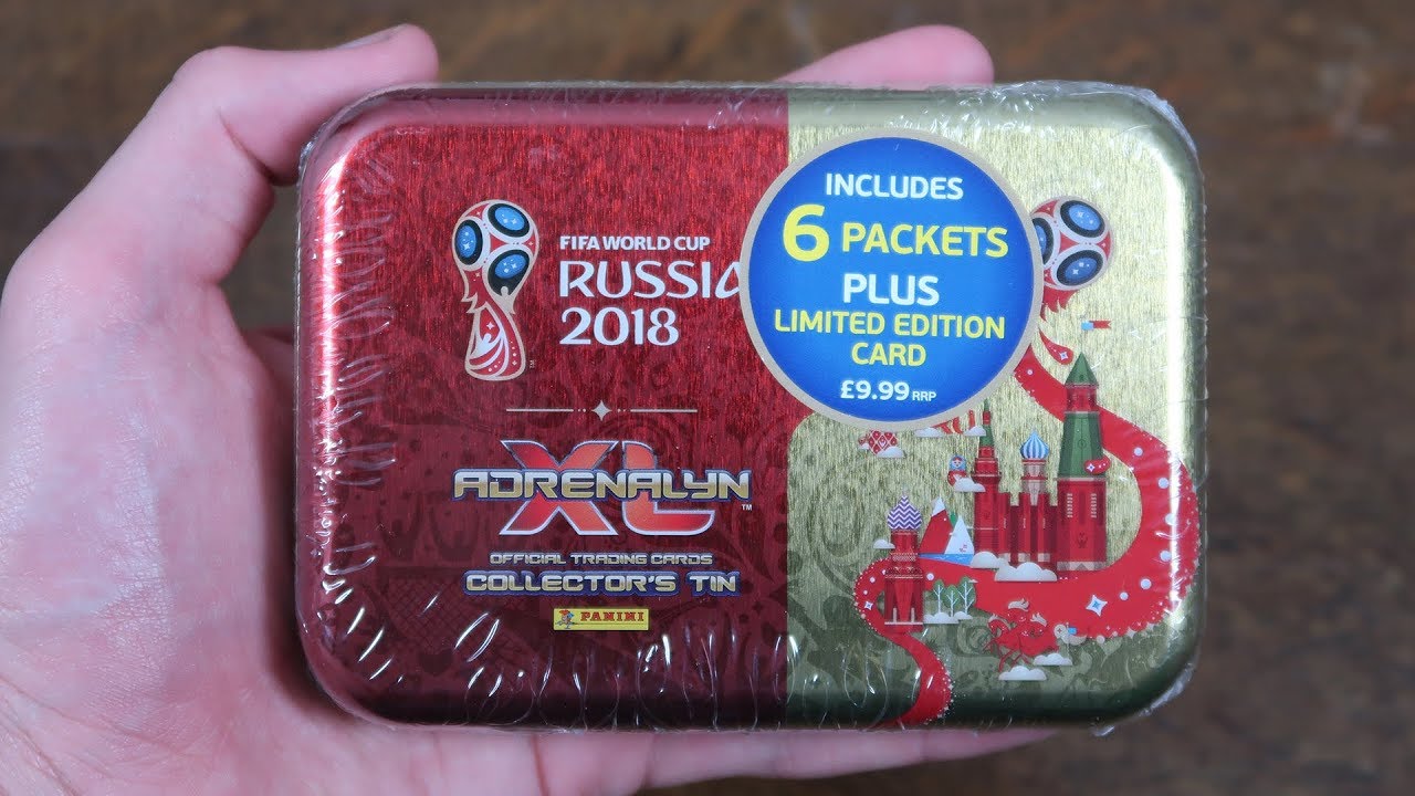 Adrenalyn XL World Cup 2018 POCKET TIN OPENING!
