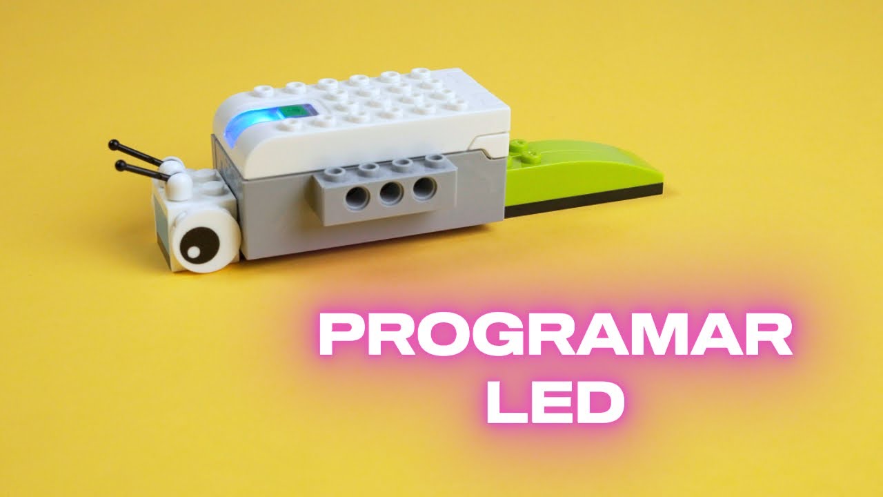 Crea CARACOL BRILLANTE con LEGO EDUCATION: Tutorial Completo de WEDO 2.0