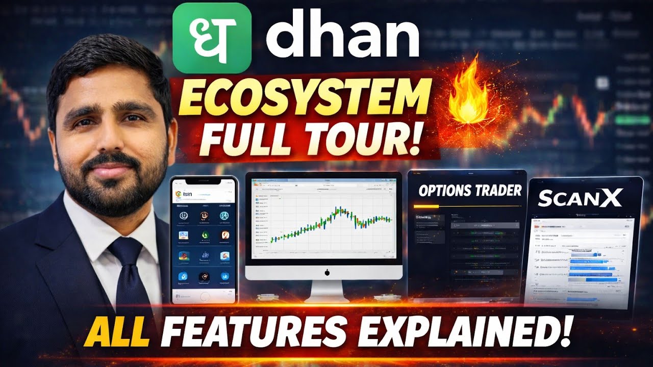 Dhan Ecosystem Explained ! TradingView, Option Trader aur Web features, Algo trading features