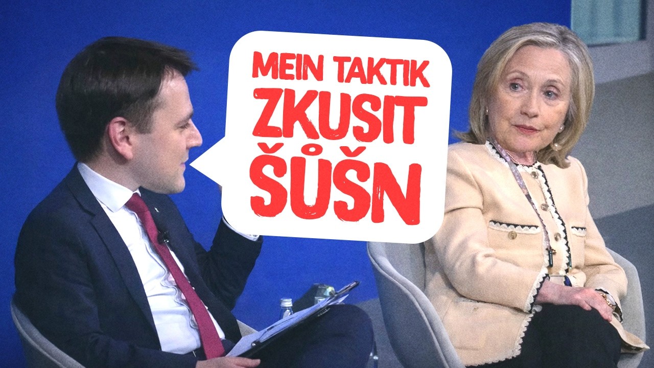 Petr Macinka přichystal Hillary Clinton nejtrapnější chvíle v její kariéře