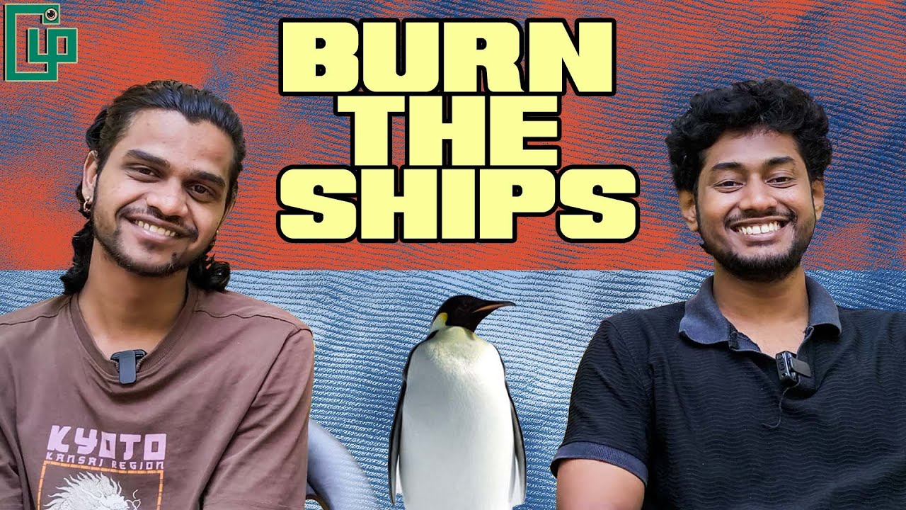 BURN THE SHIPS | PENGUIN | NEVER GIVE UP