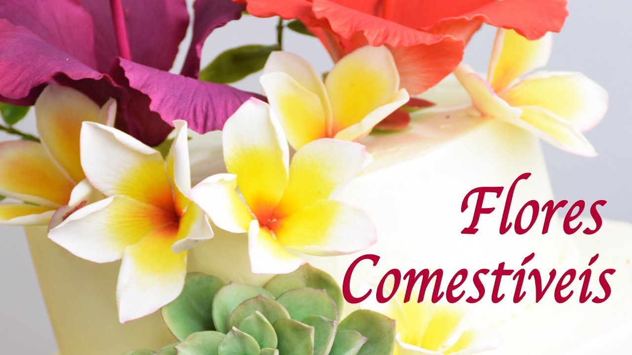 COMO FAZER FLORES COMESTÍVEIS | AULA COM WESLLEY BENVENUTO