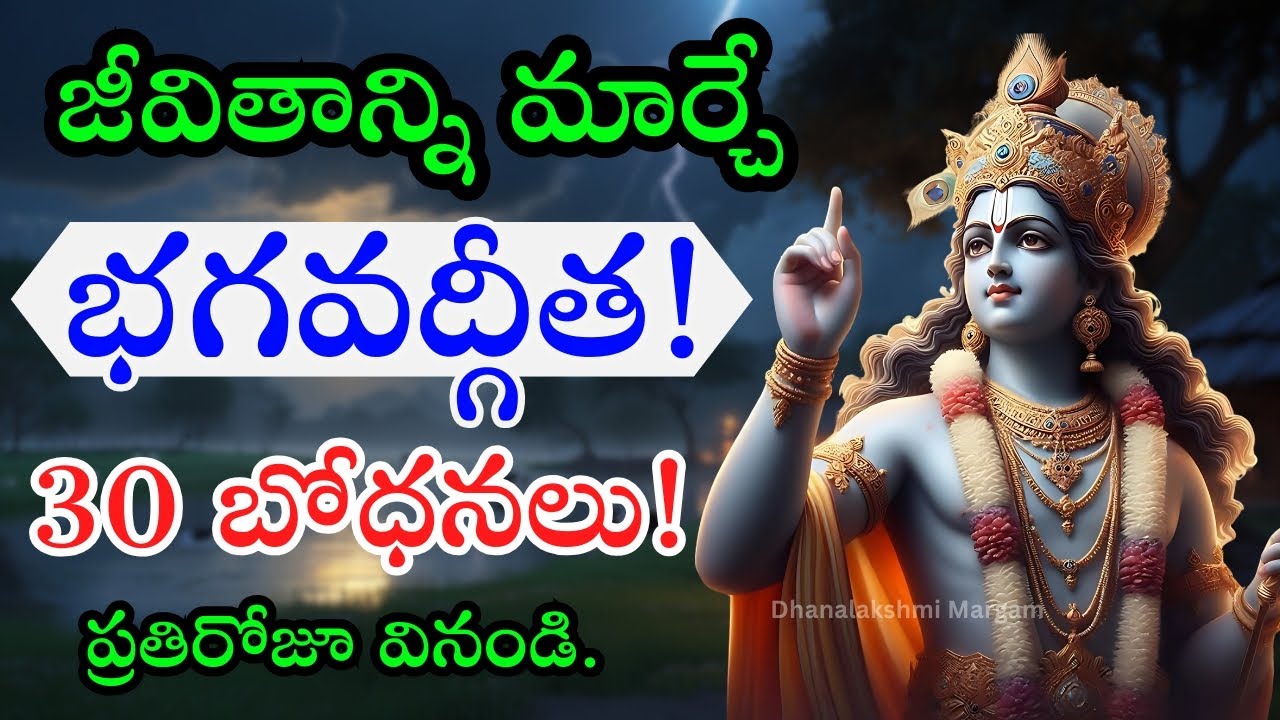 భగవద్గీత యొక్క 30 అతిపెద్ద బోధనలు | శ్రీమద్ భగవత్ గీతా సార్ 30 నిమిషాలు | Bhagavad Gita