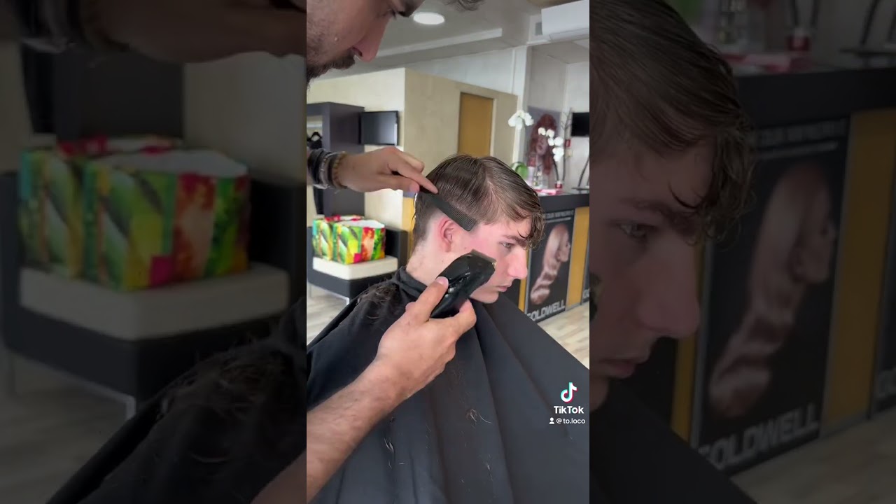 Taglio di capelli ragazzo.  #barber #barbershop