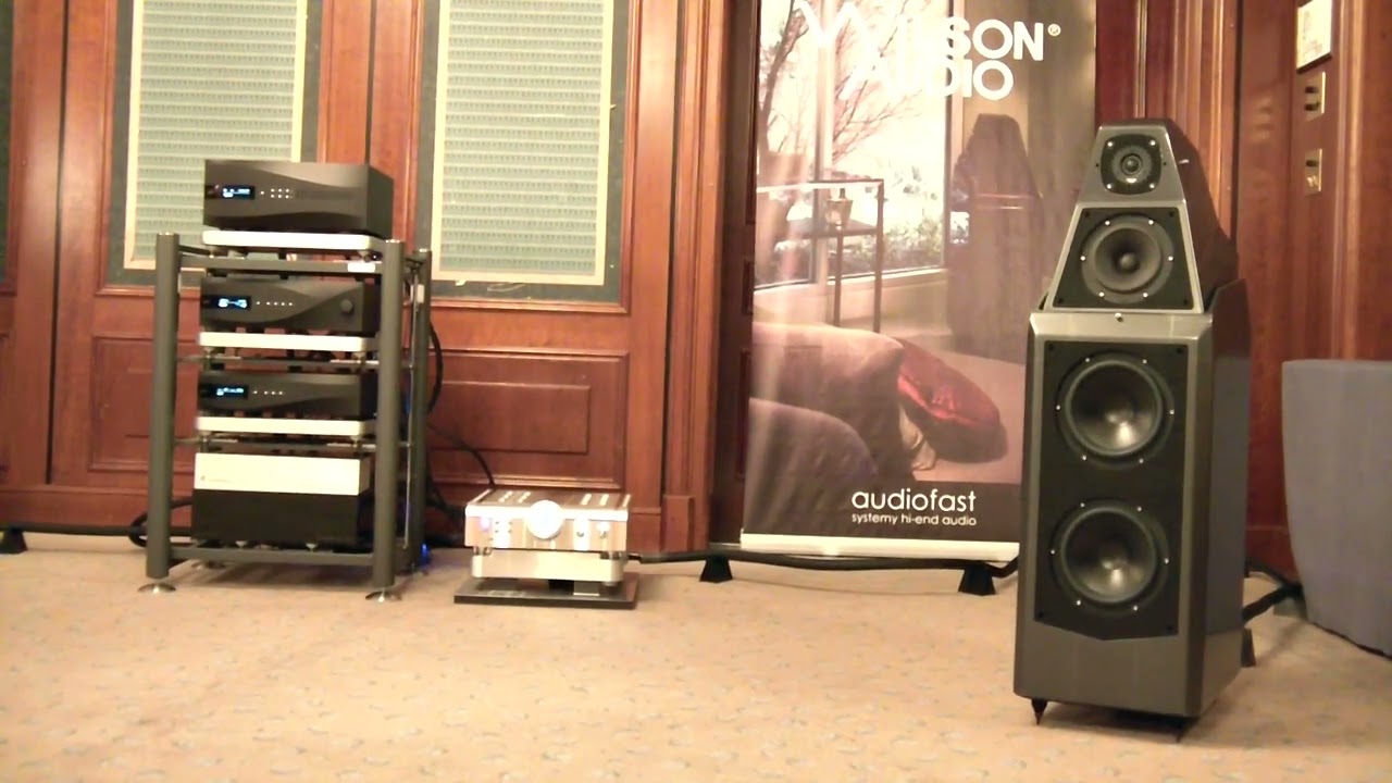 Audio Show Warszawa 2014 - Audiofast /Wilson Audio Sasha 2/Dan d'Agostino/Vivaldi DCS
