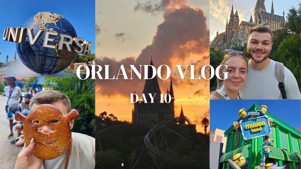 Наш первый визит в Universal Studios 🌎 | Diagonally 🪄 | Chilli's | Видеоблог Орландо, день 10