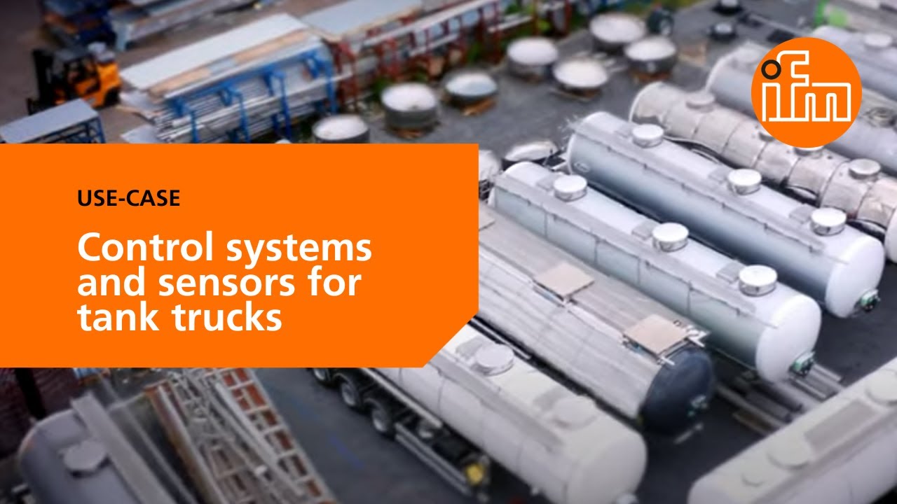 Modern tank trucks for the food industry - PRO WAM Sp. z o.o. x ifm PL