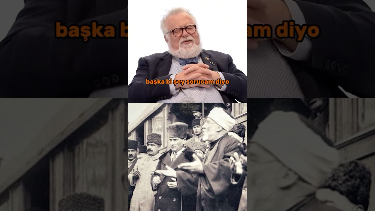 Atat&uuml;rk'&uuml;n Tren Yolculuğundan Unutulmaz Bir Anı!