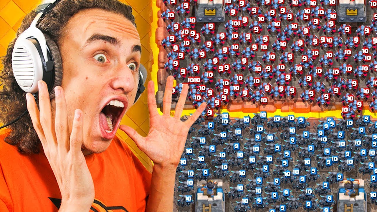 WORLD'S BIGGEST SPAWNER BATTLE EVER! (Clash Royale)